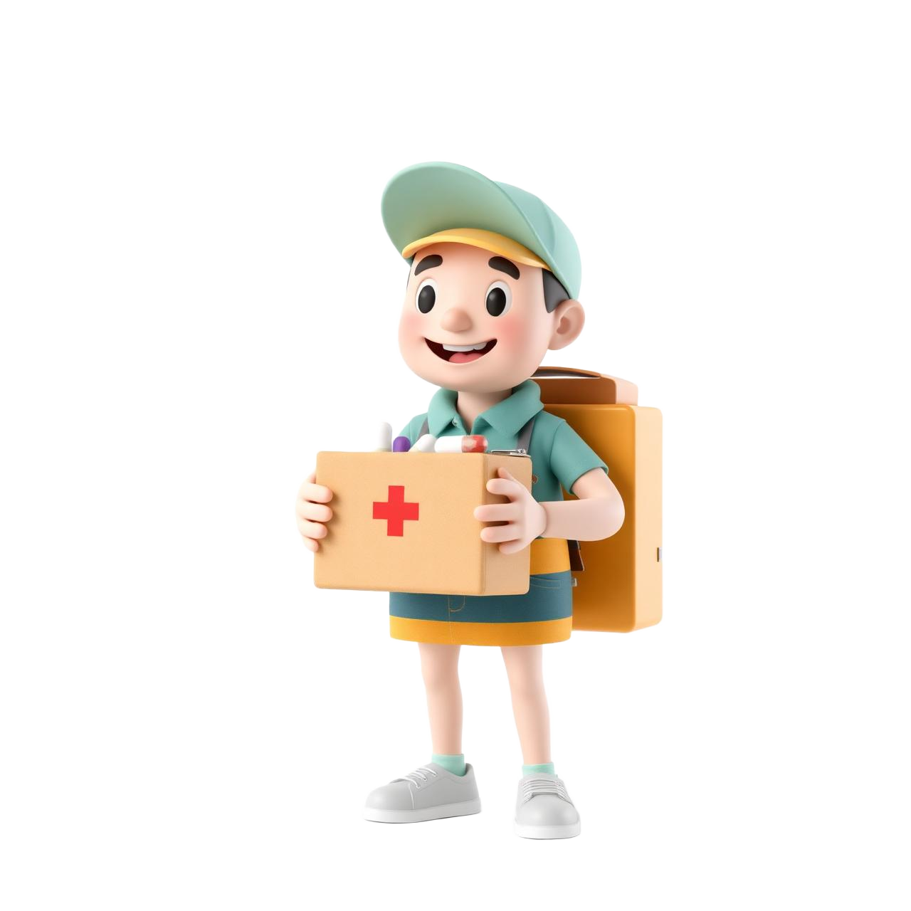Friendly medicine courier